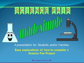 Preview of Science Fair Made Simple Powerpoint Presentation