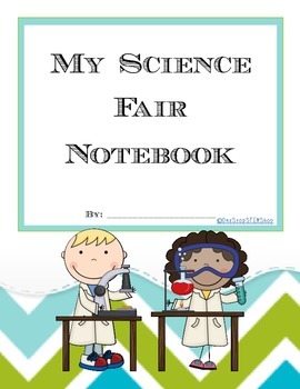 Preview of Science Fair Interactive Notebook! (Science Experiment- Graphic Organizer)