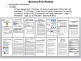 Science Fair Packet - Complete & Comprehensive