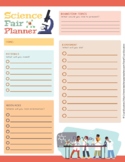 Science Fair Planner/Planificador Feria Científica Graphic