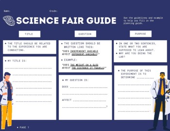 Preview of Science Fair Planning Guide