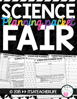 Preview of Science Fair Planning Packet