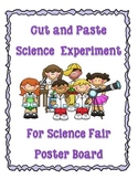 Science Fair Poster Board Cut and Paste Template and Outline