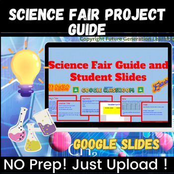 Preview of Science Fair Project Guide in Google Slides