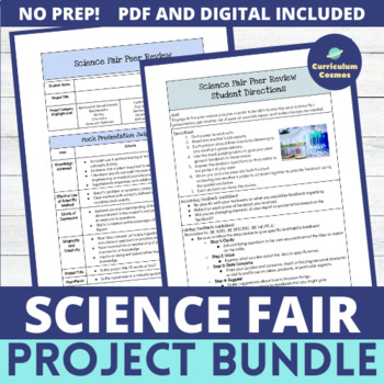 Preview of Science Fair Project Bundle