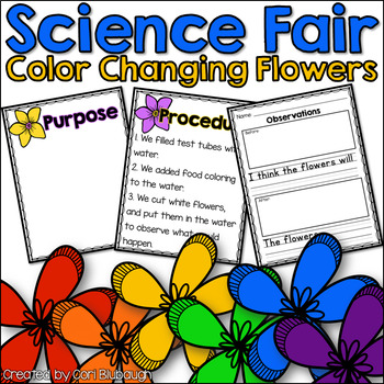 Preview of Science Fair Project - Colorful Carnations