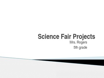 Preview of Science Fair Project Guide