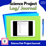 Science Fair Project Journal/Logbook