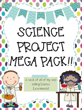 Preview of Science Fair Project MEGA Pack!