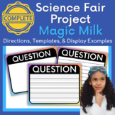Science Fair Project - Magic Milk Individual Experiment or Whole Class Project