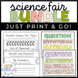 Science Fair Project Bundle - Packet + Board Display Headings!