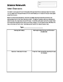 Science Fair Project - Weekly Guide