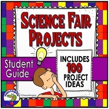 Preview of Science Fair Project with Project Based Learning Ideas and Science Experiments