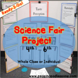 End of the Year Science Fair Activity Project Based Learni