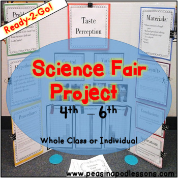 Preview of End of the Year Science Fair Activity Project Based Learning Experiments Rubric