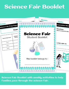 Preview of Science Fair Student Booklet