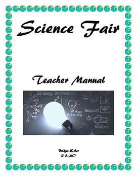 Preview of Science Fair Teacher Manual