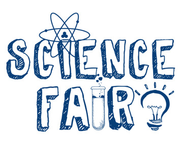Preview of Science Fair Tri-Fold Labels Packet