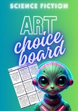 Science-Fiction ART: Choice Board Challenge Prompts