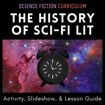 Preview of Science Fiction Background: History of Sci-Fi Slideshow, Activity, & Lesson Plan