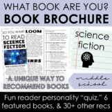 Science Fiction Book Recommendation Brochure w/ Interactiv
