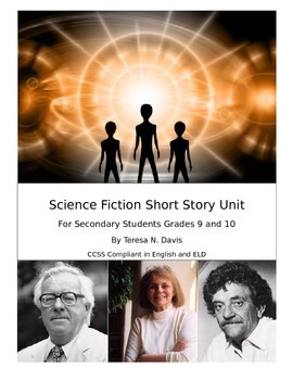 Preview of Science Fiction Short Story Complete Unit