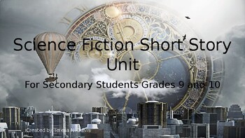 Preview of Science Fiction Short Story Digital Unit