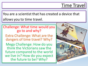 time travel creative writing gcse