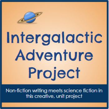 Preview of Science Fiction Unit Project:  Create a Planet