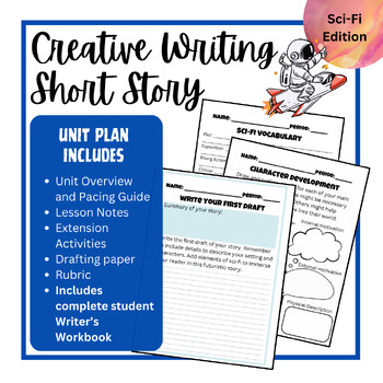 Preview of Science Fiction Writing Unit Plan