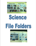 Science File Folder Bundle Pack Special Education