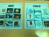 Science File Folder- Hot and Cold Sort