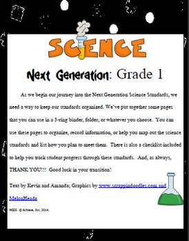 Preview of First Grade Science: Next Generation