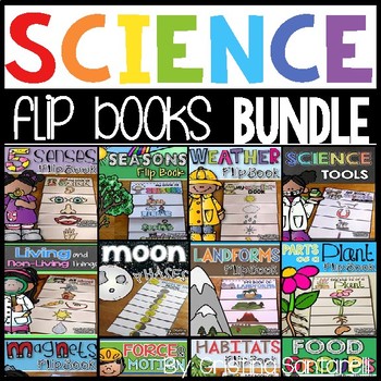Preview of Science Flip Books Bundle