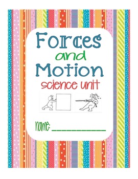 Preview of Science Forces And Motion Unit2