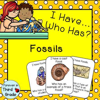 Preview of Science: Fossils Game