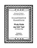 Science Fusion Grade 3 Unit 1 Study Guide and Unit Test