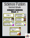 Science Fusion Vocabulary Cards Second Grade Unit 1