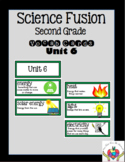 Science Fusion Vocabulary Cards Second Grade Unit 6