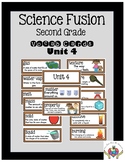 Science Fusion Vocabulary Cards Second Grade Unit 4