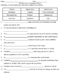 Science Fusion Worksheets