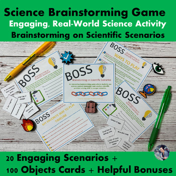 Preview of Science Game- Classroom Activity for Scientific Method-Engaging Science Lessons