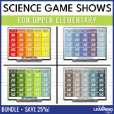 Science Game Show Test Prep BUNDLE | Upper Elementary Revi