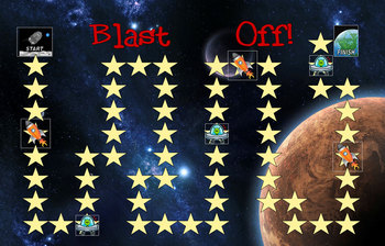 Preview of Science Game: space, solar system, earth, moon, sun, planets, stars