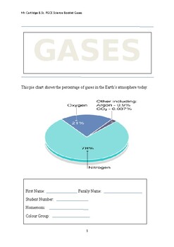 Preview of Science Gases Booklet