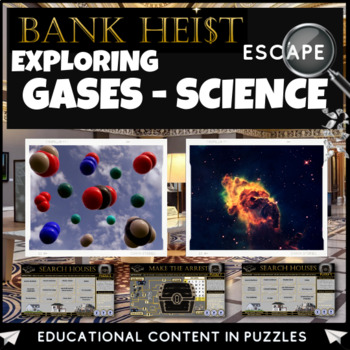 Preview of Science - Gases Escape Room