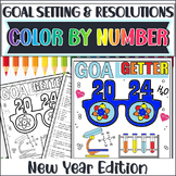 Science Goal Setting & Resolutions Color by Number |New Ye