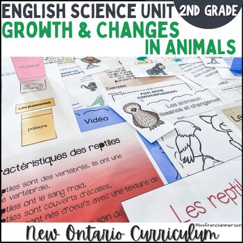 Preview of Science Grade 2: Life Systems - Growth and Changes in Animals and Life Cycles