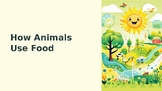 Science Grade 5 :   How Animals Use Food: PowerPoint: Editable