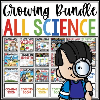 Preview of Science Growing Bundle | All Science Products In the Store STEM